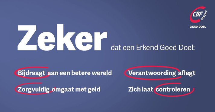 Bears in Mind is een Erkend Goed Doel